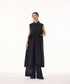 Tulle Line Backless Dress